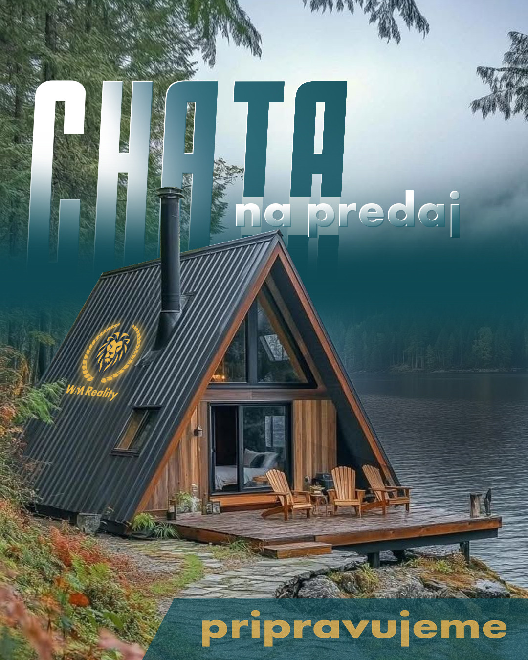 Rekreačná chata s pozemkom na predaj Sklabinský Podzámok