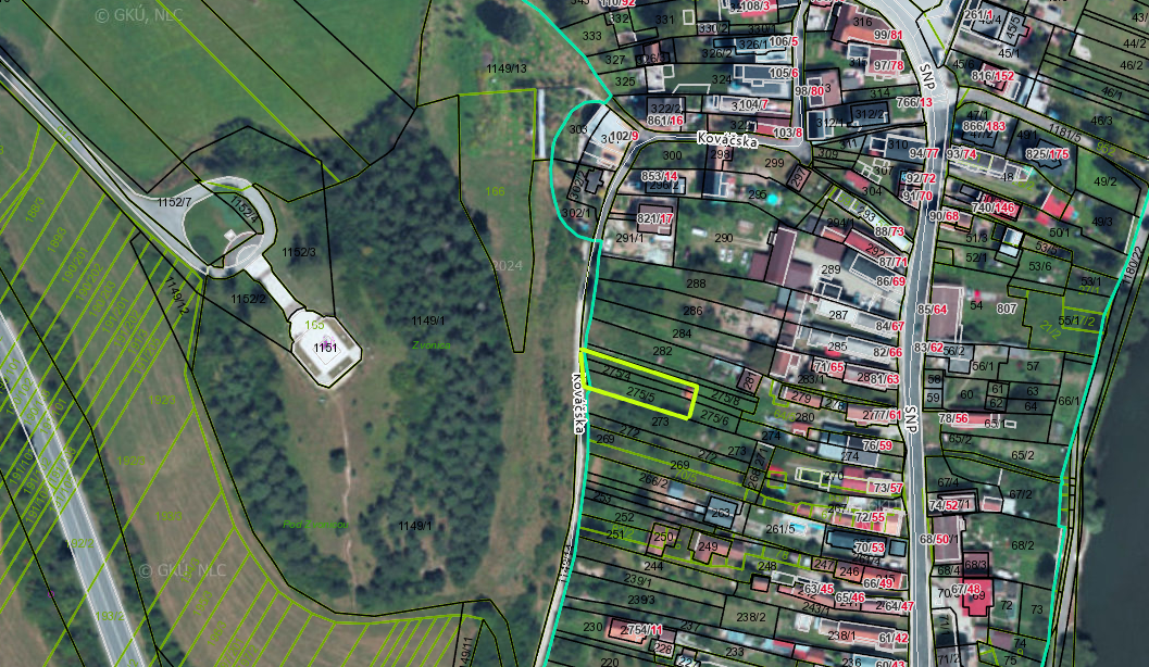 Stavebný pozemok Strečno