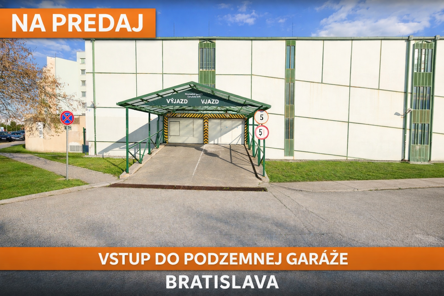 NA PREDAJ SAMOSTATNÁ GARÁŽ - PARK. DOM LOTYŠSKÁ 3A– VRAKÚŇA