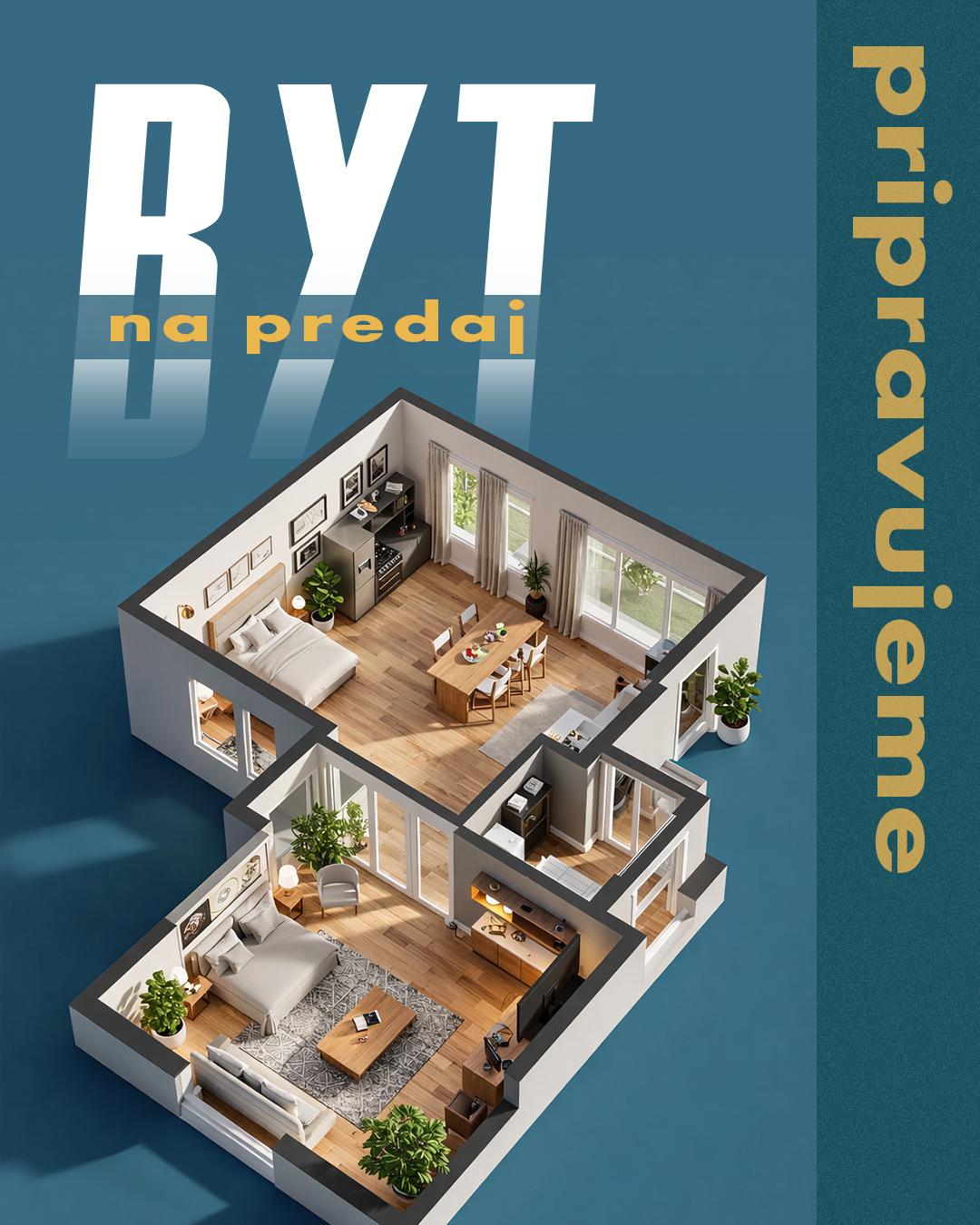 NA PREDAJ PRIESTRANNÝ RODINNÝ 4-IZBOVÝ BYT – VRAKUŇA