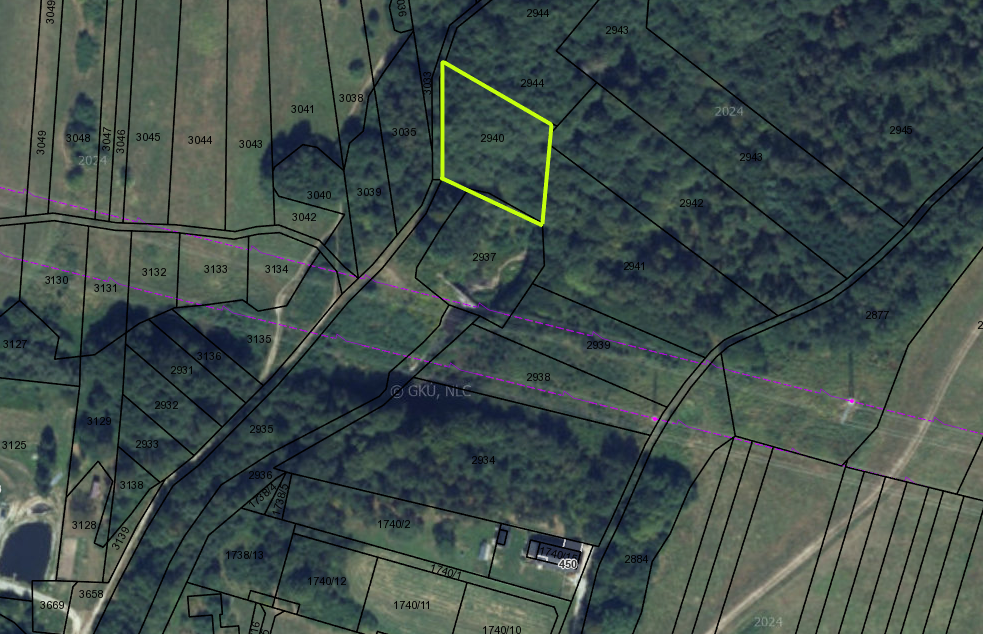 Rekreačný pozemok Turčianske Kľačany 1 757m2