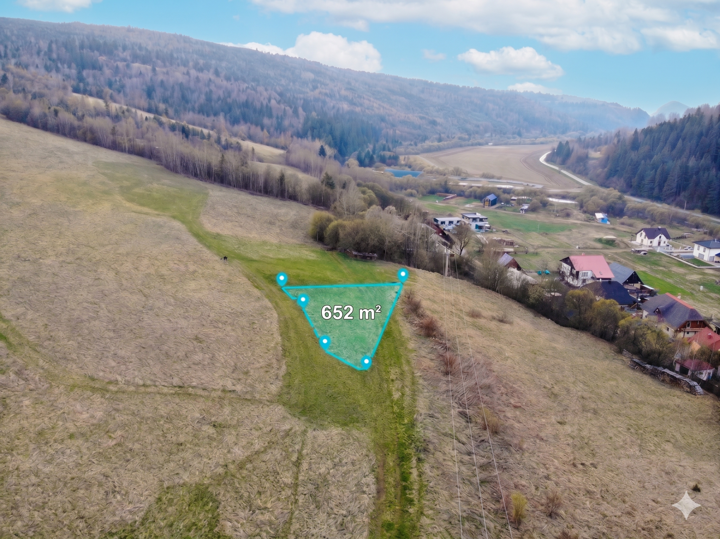 POZEMOK NA PREDAJ | 652 m² | ORAVSKÝ BIELY POTOK