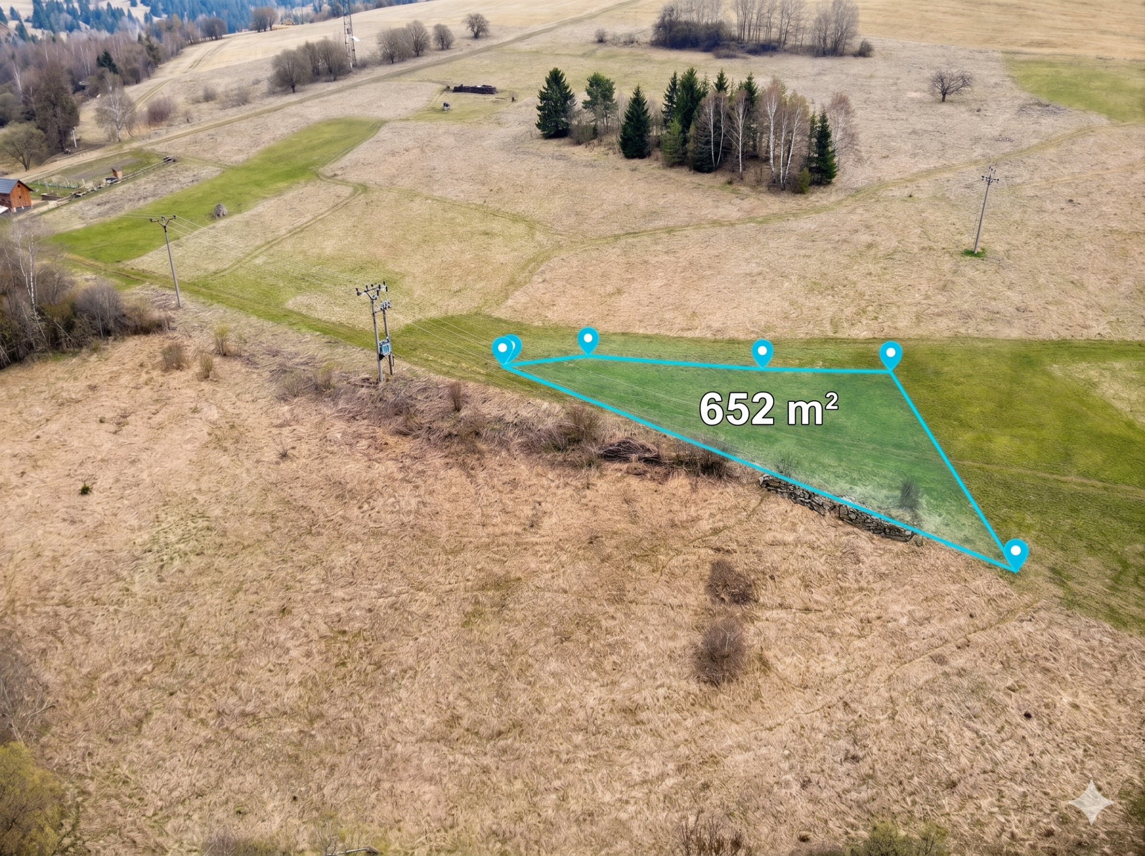 POZEMOK NA PREDAJ | 652 m² | ORAVSKÝ BIELY POTOK