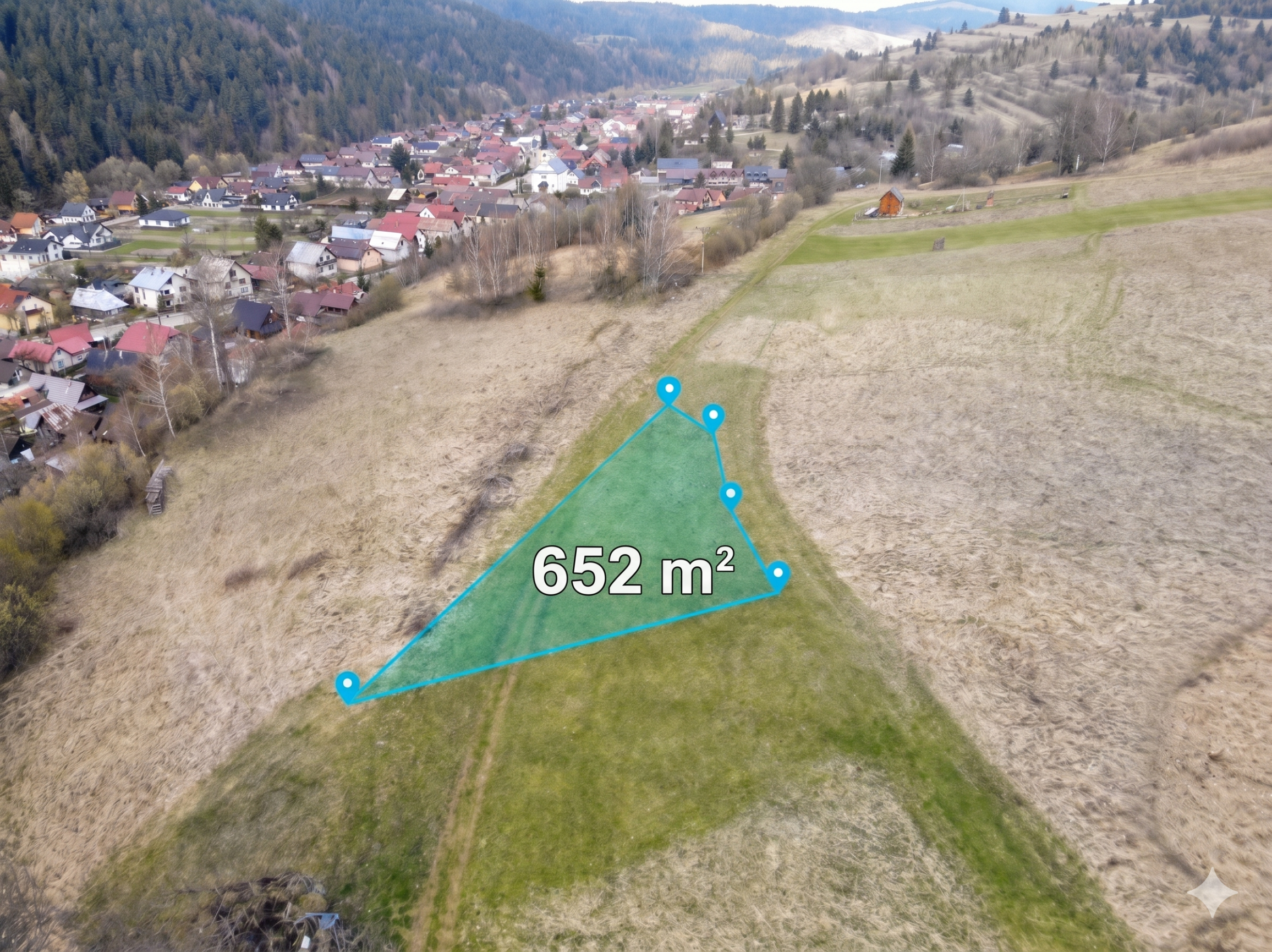 POZEMOK NA PREDAJ | 652 m² | ORAVSKÝ BIELY POTOK