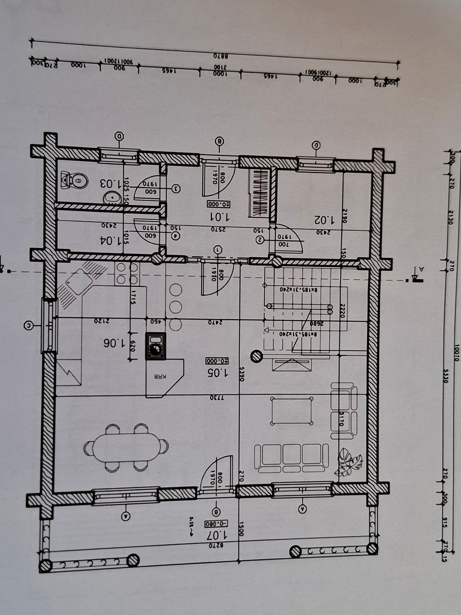 Na predaj zrubový dom Necpaly