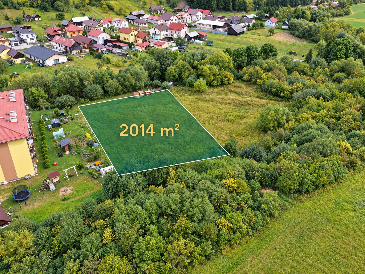 🌾INVESTIČNÝ POZEMOK 2 014 m² | VISLANKA, okres Stará Ľubovňa