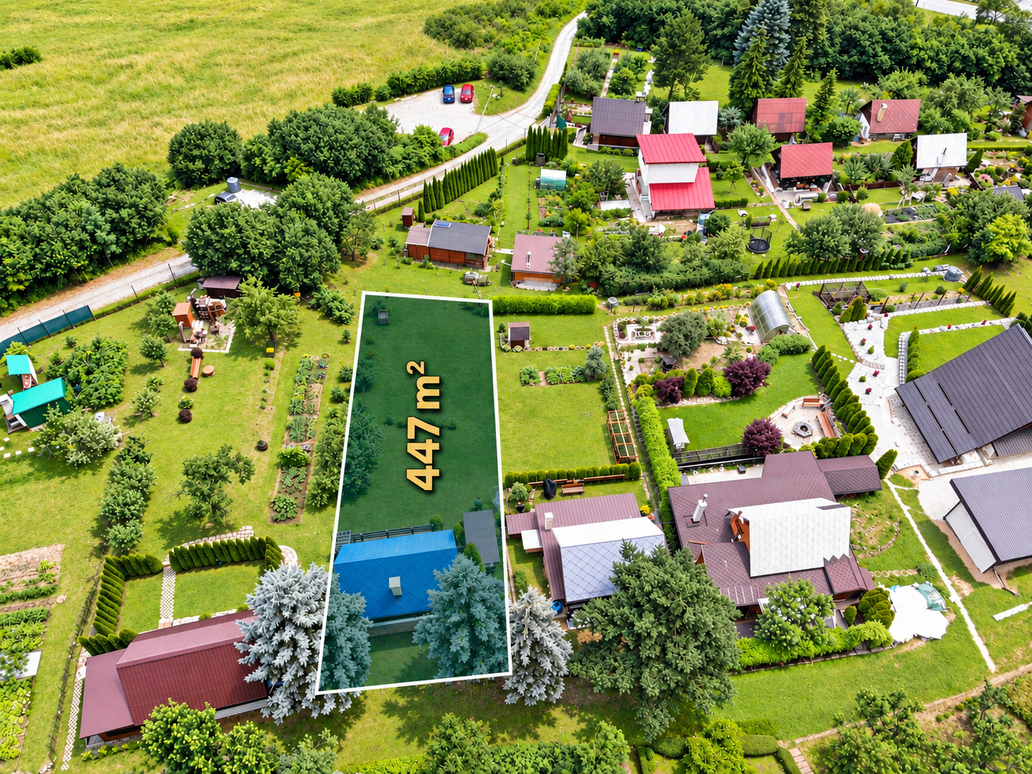🌲ZÁHRADNÁ CHATKA NA PREDAJ | 447 m² | TVRDOŠÍN