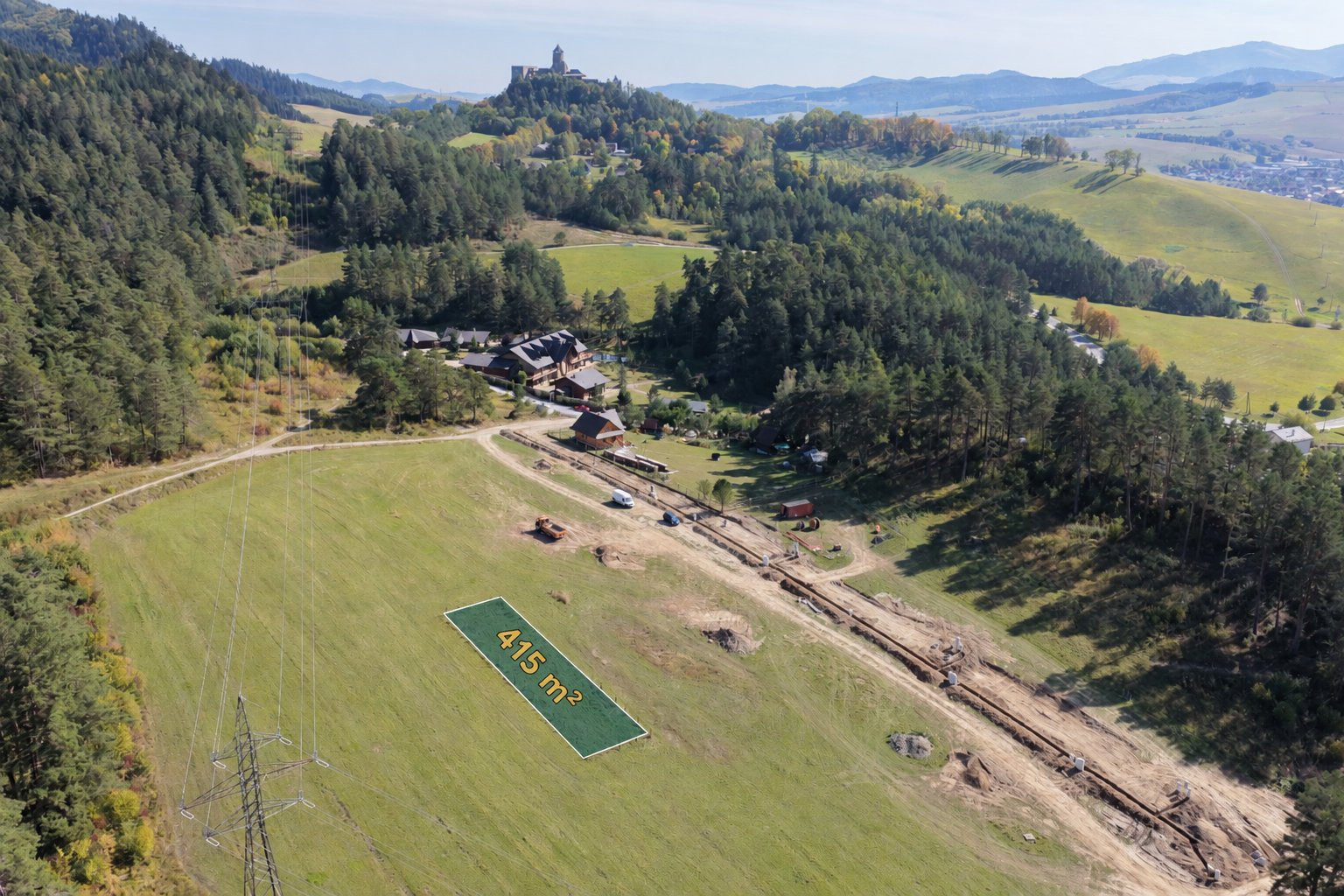 🌾  POZEMOK-415 m², STARÁ ĽUBOVŇA,