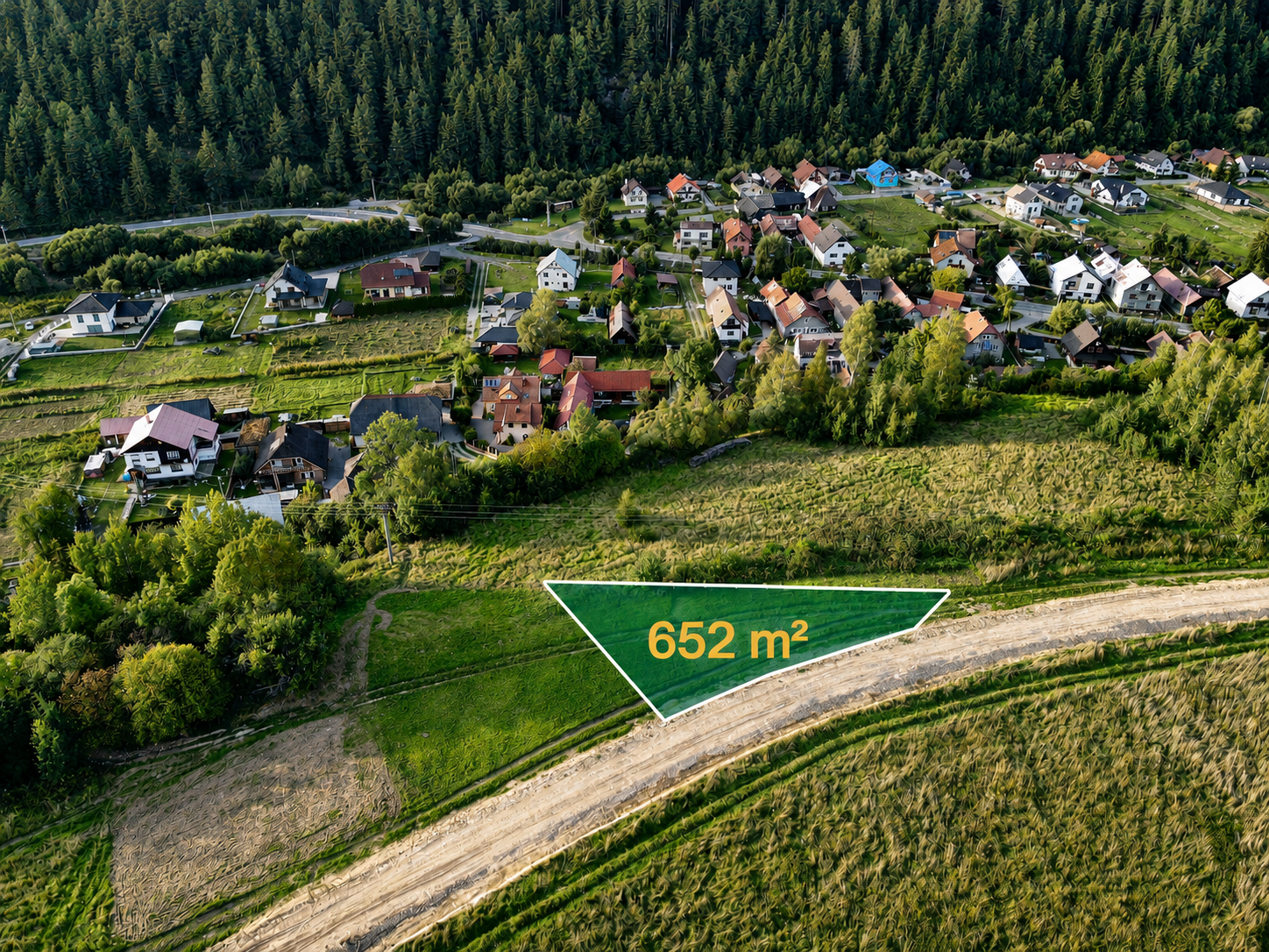 POZEMOK NA PREDAJ | 652 m² | ORAVSKÝ BIELY POTOK
