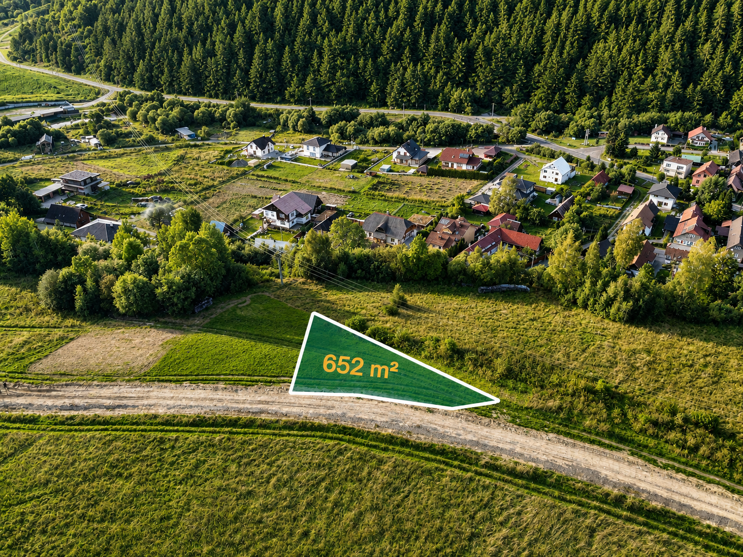 POZEMOK NA PREDAJ | 652 m² | ORAVSKÝ BIELY POTOK
