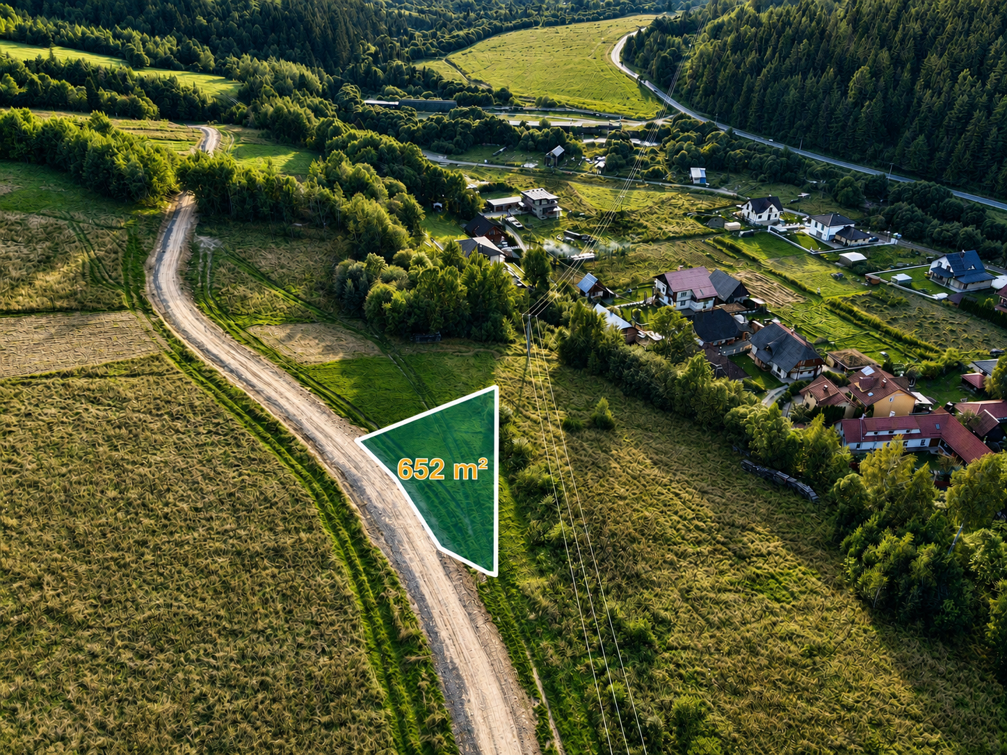 POZEMOK NA PREDAJ | 652 m² | ORAVSKÝ BIELY POTOK