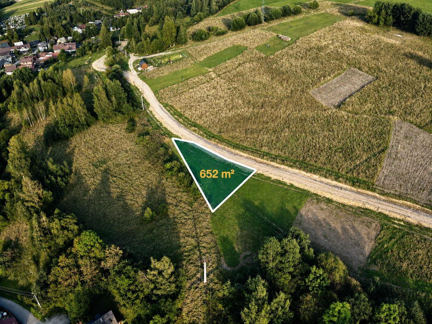 POZEMOK NA PREDAJ | 652 m² | ORAVSKÝ BIELY POTOK