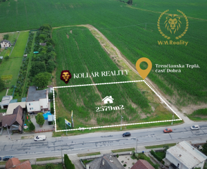 UPI-Schválená !! Investičný pozemok Trenčianská Teplá-Dobrá