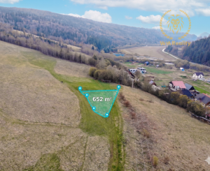 POZEMOK NA PREDAJ | 652 m² | ORAVSKÝ BIELY POTOK