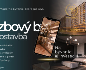 PANÓNSKA | 2-IZBOVÉ BYTY | PRÉMIOVÉ BÝVANIE V PETRŽALKE