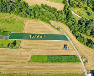 🌾POZEMOK NA PREDAJ 1579 m² Turčianske Kľačany