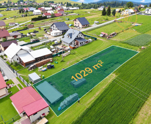 POZEMOK NA PREDAJ | 1029 m² | ORAVSKÉ VESELÉ