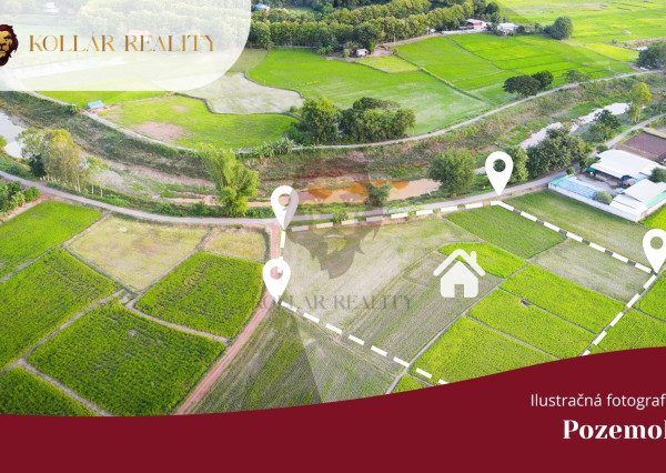NA PREDAJ POZEMOK MORAVANY NAD VÁHOM 537m2