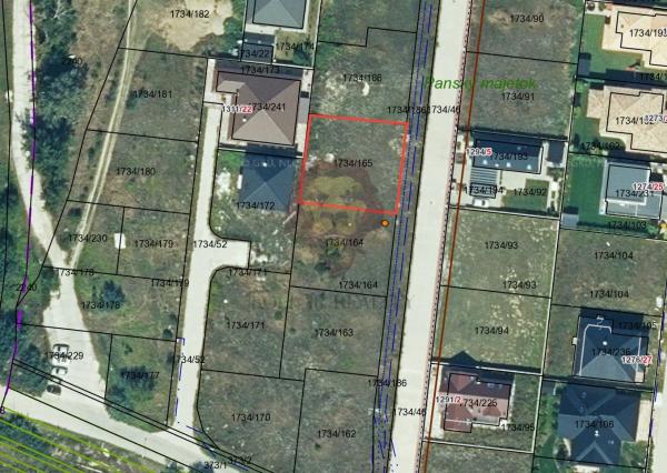 NA PREDAJ POZEMOK MORAVANY NAD VÁHOM 537m2