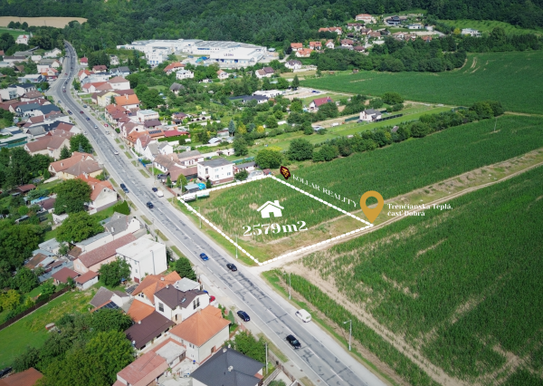 UPI-Schválená !! Investičný pozemok Trenčianská Teplá-Dobrá