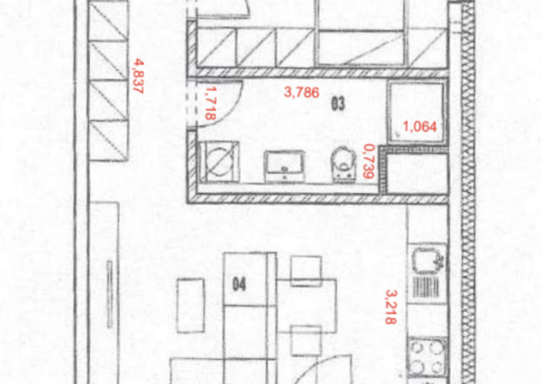 Rezervované - 2 - izbový byt v novostavbe Nová Nitra