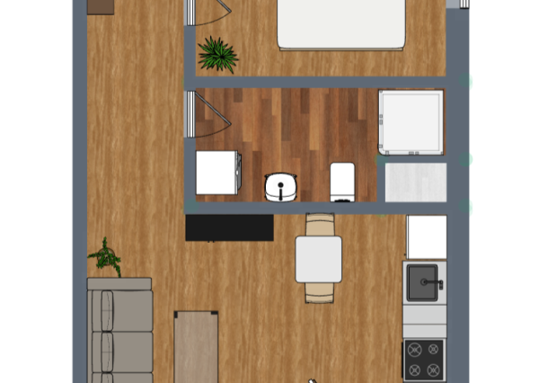 Rezervované - 2 - izbový byt v novostavbe Nová Nitra