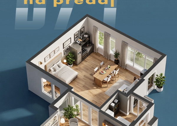 Pripravujeme 3 izbový byt na predaj