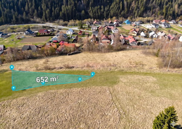 POZEMOK NA PREDAJ | 652 m² | ORAVSKÝ BIELY POTOK
