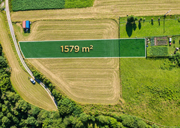 🌾POZEMOK NA PREDAJ 1579 m² Turčianske Kľačany