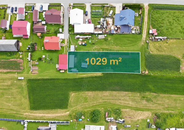 POZEMOK NA PREDAJ | 1029 m² | ORAVSKÉ VESELÉ