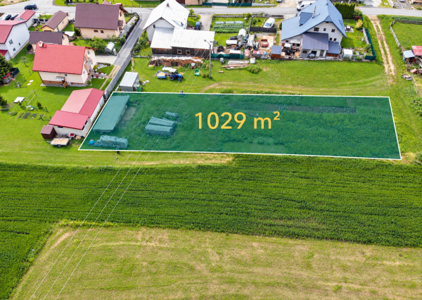 POZEMOK NA PREDAJ | 1029 m² | ORAVSKÉ VESELÉ