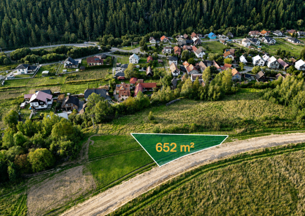 POZEMOK NA PREDAJ | 652 m² | ORAVSKÝ BIELY POTOK