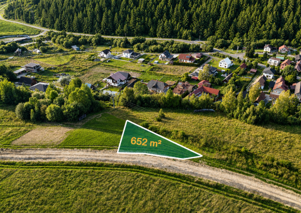 POZEMOK NA PREDAJ | 652 m² | ORAVSKÝ BIELY POTOK