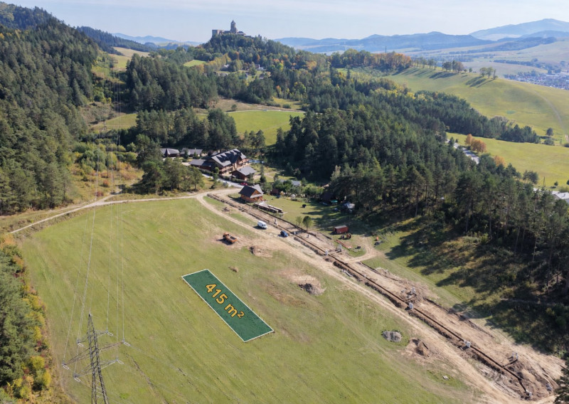 🌾  POZEMOK-415 m², STARÁ ĽUBOVŇA,